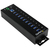 StarTech.com 10-Port Industrial USB 3.0 Hub - ESD and Surge Protection~10-Port USB 3.0 Hub - 5Gbps - Metal Industrial USB-A Hub with ESD & Surge Protection - Din Rail, Wall or D...