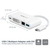 StarTech.com USB C Multiport Adapter - USB-C to DVI-D (Digital) Video Adapter with 60W Power Delivery Passthrough Charging, GbE, USB-A - Portable USB Type-C/Thunderbolt 3 Mini L...