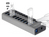 DeLOCK 63670 Schnittstellen-Hub USB 3.2 Gen 1 (3.1 Gen 1) Type-B 5000 Mbit/s Grau
