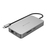 HYPER Dual 4K HDMI 10-in-1 USB-C Hub For M1/M2 MacBooks USB Typ-C 104 Mbit/s Silber
