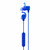 Skullcandy S2JSW-M101 fejhallgató és headset Vezeték nélküli Fülre akasztható Hívás/zene Bluetooth Kék