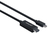 Manhattan Mini DisplayPort 1.1 to HDMI Cable, 1080p@60Hz, 1.8m, Male to Male, Black, Three Year Warranty, Polybag