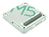 M5Stack M001 akcesorium do zestawów uruchomieniowych Płyta główna Zielony, Biały