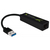 Techly IDATA USB-ETGIGA3T2 RJ-45 USB 2.0 Type-A Negro