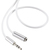 SpeaKa Professional SP-7870516 cable de audio 0,5 m 3,5mm Blanco