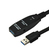Microconnect USB3.0AAF10A cavo USB 10 m USB 3.2 Gen 1 (3.1 Gen 1) USB A Nero