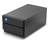 LaCie 2big Raid USB-C 40TB lemeztömb Asztali Fekete