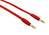 Trust Flat Audio Cable Audio-Kabel 1 m 3.5mm Rot