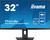 iiyama ProLite XUB3293UHSN-B5 Computerbildschirm 80 cm (31.5") 3840 x 2160 Pixel 4K Ultra HD LCD Schwarz