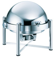 Gastro SUS Chafing Dish Milano rund - hochwertiger rostfreier Edelstahl -