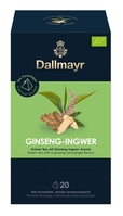 Dallmayr Tee Pyramiden Ginseng / Ingwer Bio - 20x2,5g