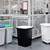 Durable 90L Waste Bin Green | Square Recycling Bin | Food Bin | DURABIN