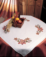 Embroidery Kit: Tablecloth: Autumn