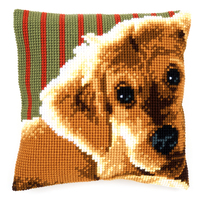 Cross Stitch Kit: Cushion: Dog