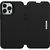 OtterBox Strada - Leder Flip Case - Apple iPhone 13 Pro Max / iPhone 12 Pro Max Shadow - Schwarz - Schutzhülle