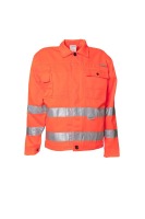 Planam Warnschutz 2001028 Gr.28 Bundjacke uni orange