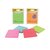 Post-It Assorted Neon/Ultra Super Sticky Notes 4X4 90 Sheets 70005115673
