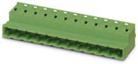 Stiftleiste, 3-polig, RM 7.62 mm, gerade, grün, 1761616