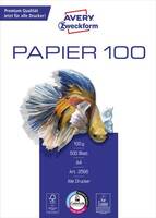 Avery-Zweckform Inkjet Paper Bright White 2566 Tintasugaras nyomtatópapír DIN A4 100 g/m² 500 lap Magasfehér