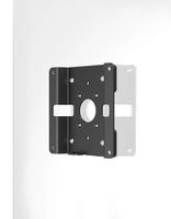 Glass VESA Mount Bracket with Security Slot (with 3M adhesive plate) - Black Ständer