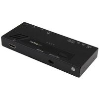 4 PORT 4K HDMI VIDEO SWITCH 4-Port HDMI Automatic Video Switch - 4K with Fast Switching, HDMI, Black, 30 Hz, 1280 x 720 (HD 720),1920 x