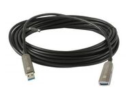 Usb3.0 Superspeed Aoc Fiber , Optic Cable Usb A M/F 20M ,