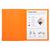 100er Packung Aktendeckel A4 SUPER 210 24x32cm 5-farben - Orange