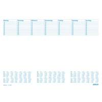 Schreibunterlage "Office - Blanko mit Kalendarium", 600 x 420 mm, 30 Blatt RNK 46617