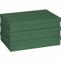 Geschenkbox 23,5x33x6cm A4 One Colour grün dunkel