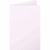 Doppelkarte Pollen C6 210g VE=25 Stück rosa