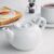 Olympia Whiteware Teapots - Strengthened Rolled Edges - Chip Resistance - 426ml