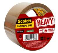 Scotch® Verpackungsklebeband Heavy, braun, 50 mm x 50 m, 1 Rolle