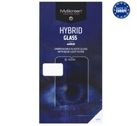 MYSCREEN HYBRIDGLASS képernyővédő üveg (flexibilis, kék fény elleni védelem, ultravékony, 0.15mm, 3H, NEM íves) ÁTLÁTSZÓ [Samsung Galaxy ...
