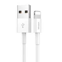 Vipfan X03 USB-A - Lightning kábel 3A, 1m fehér (X03LT)