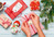 Weihnachtssticker, Papier, Weihnachtsmotive, bunt, 6 Aufkleber