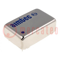 Converter: DC/DC; 3W; Uin: 21.6÷26.4V; Uout: 15VDC; Uout2: -15VDC