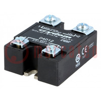 Relay: solid state; Ucntrl: 3.5÷32VDC; 12A; 1÷400VDC; 1-DCL