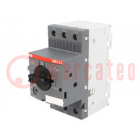 Motor breaker; 0.06kW; 208÷690VAC; for DIN rail mounting; IP20
