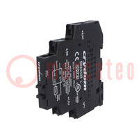Relay: solid state; Ucntrl: 200÷280VAC; 3A; 24÷280VAC; -30÷80°C