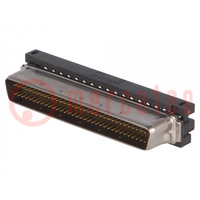 Connector: wire-board; PIN: 68; shielded; for ribbon cable; plug