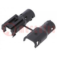 Accessories: cable holder; DTM; male; PIN: 4; DTM04-4P; straight