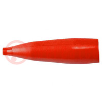 Insulator; 3kV; red; PVC; 30mm