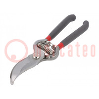 Garden pruner; Tool material: steel; Ø25mm max; Features: forged