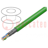 Wire; HELUKAT® 1200IND,S/FTP; 4x2x23AWG; industrial Ethernet; 7a