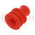 Accessories: gasket for wire; Superseal 1.5; red; Øout: 6.1mm