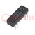 Relay: reed switch; SPST-NO; Ucoil: 24VDC; 1A; max.100VDC; 10W; PCB