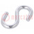 Quick link S type; steel; zinc; 4mm