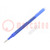 Ball pen refill; blue; 0.7mm; FRIXION