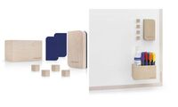 magnetoplan Whiteboard Zubehör-Set Wood Series, birke (70002433)