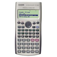 Kalkulator Casio, FC 100 V, biała, finansowy z 4-rzędowym wyświetlaczem